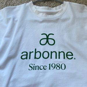 Arbonne white crewneck